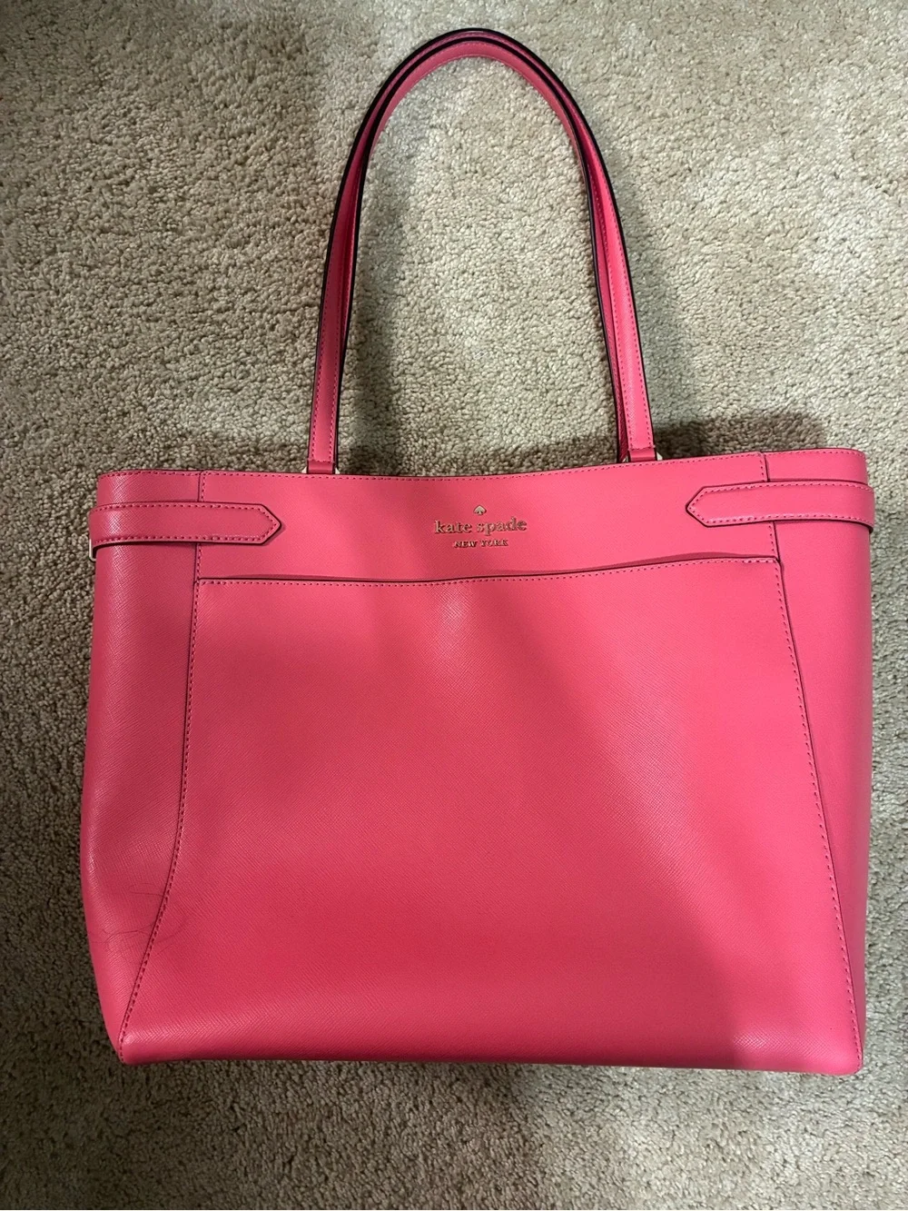 kate spade Hot Pink Leather Tote